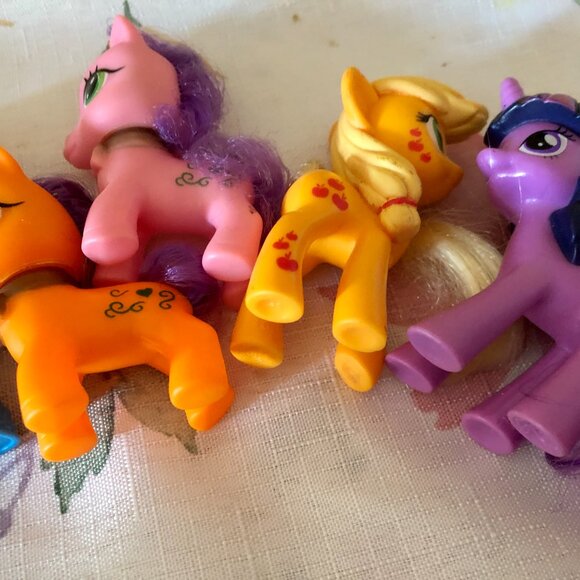 Lot of 7 My Little Pony Hasbro Brushable Hair Figures Equestria Girls Pinkie Pie - Picture 7 of 8